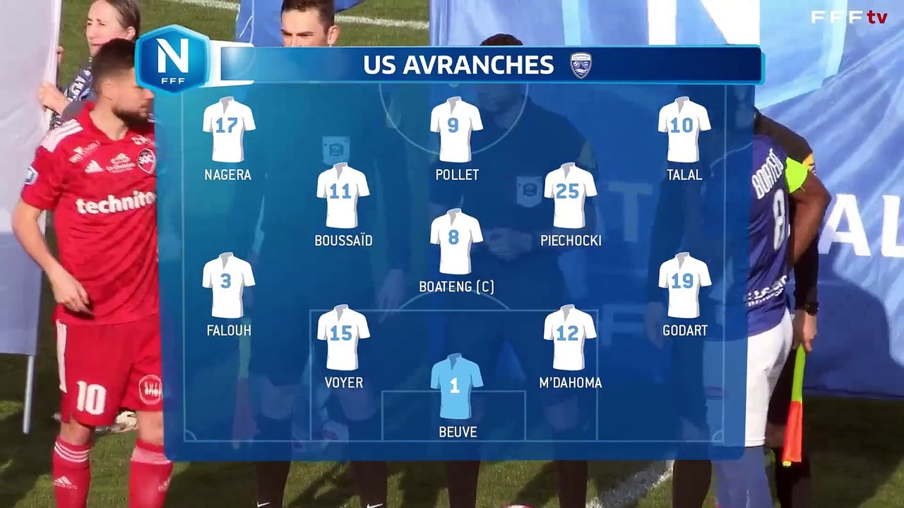 J31 I US Avranches MSM - SO Cholet (0-2) en replay