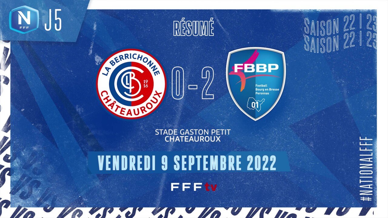 J5 | LB Châteauroux-Bourg-Péronnas 01 (0-1), le...