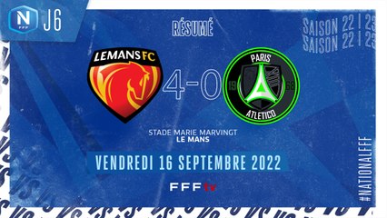 J6 | Le Mans FC – Paris 13 Atletico (4-0)