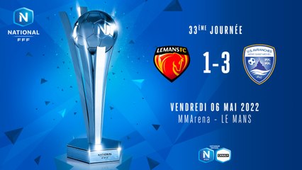 J33 I Le Mans FC – US Avranches (1-3)