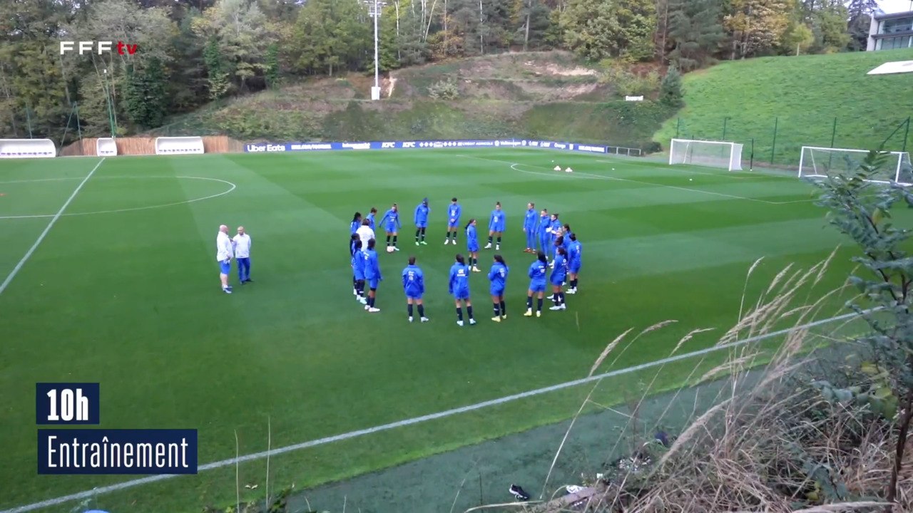 Les Bleues en Espagne