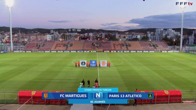 J8 I FC Martigues - Paris 13 Atletico (3-2) en replay