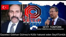 Uygur Uyruklu Seyit Tümtürk haberini yapn Gazeteciye Küfür  Hakaret ve tehditler etti