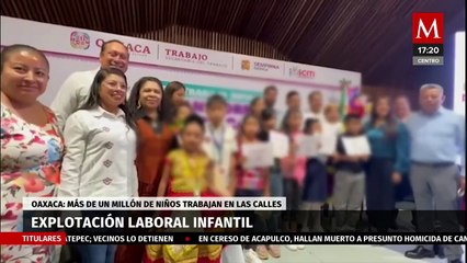 Oaxaca ocupa el cuarto lugar en explotación laboral infantil