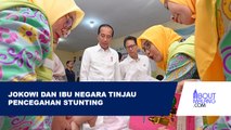 KUNJUNGI POSYANDU, JOKOWI-IRIANA TINJAU LANGSUNG GERAKAN SERENTAK PENCEGAHAN STUNTING DI BOGOR