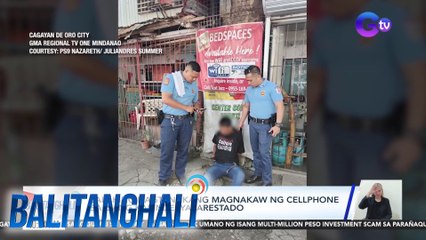 Tải video: Lalaking nagtangkang magnakaw ng cellphone sa isang karinderya, arestado | Balitanghali