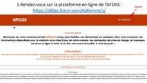 AFDAS_Tutoriel dépôt du contrat