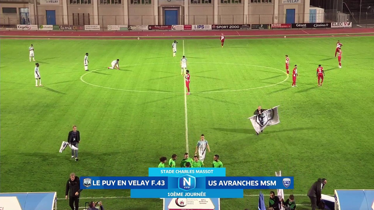J10 I Le Puy en Velay Foot 43 - US Avranches MSM (1-1) en replay