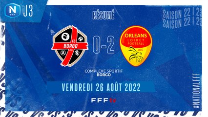 J3 | FC Borgo - US Orléans (0-2)