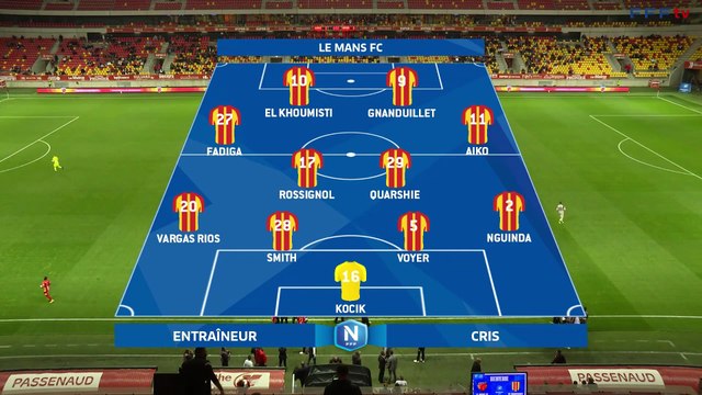 J10 I Le Mans FC - FC Martigues (1-1) en replay