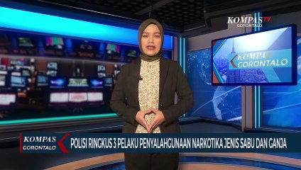 Descargar video: Polresta Gorontalo Kota Ringkus 3 Pelaku Penyalahgunaan Narkotika Jenis Sabu dan Ganja