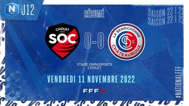 J12 | SO Cholet - LB Châteauroux (0-0)