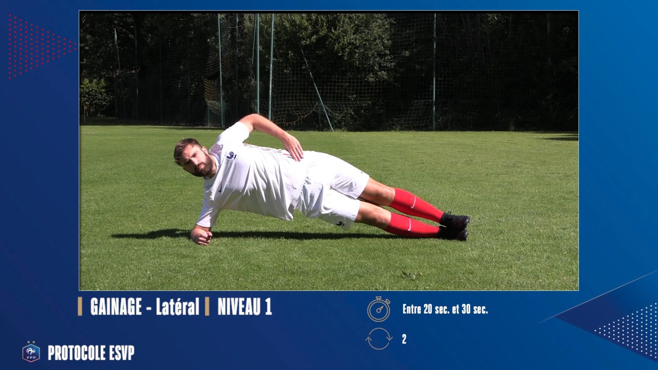 1-Le Gainage - Gainage latéral