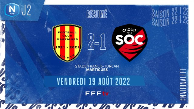 J2 I FC Martigues - SO Cholet (2-1)