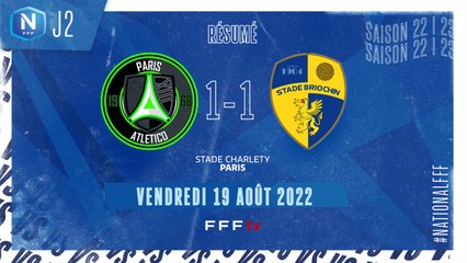 J2 | PARIS 13 ATLETICO - STADE BRIOCHIN (1-1)