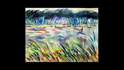 L'AME DES AQUARELLES FORTES   DE MICHEL CRAVEN 2024-2