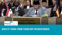 Bicara di KTT Yordania, Prabowo Tegaskan Empat Poin Bantuan Indonesia