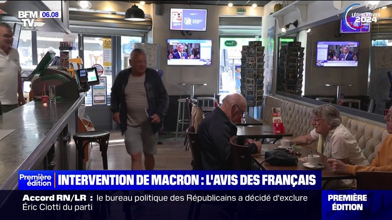 Dissolution, législatives, réformes... Ce que pensent les Français de l'intervention d'Emmanuel Macron