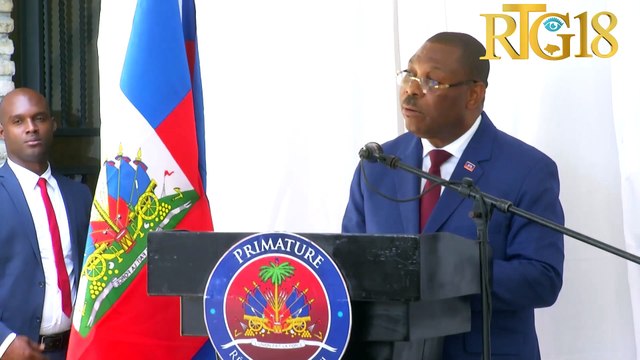 Dr. Garry Conille enstale ofisyèlman kòm Premye Minis gouvènman tranzisyon an.