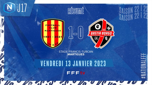 J17 I FC Martigues - FC Borgo (1-0)