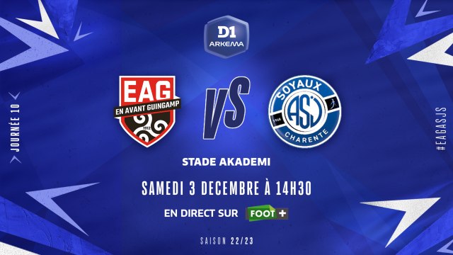 J10 I EA Guingamp – ASJ Soyaux (3-1)