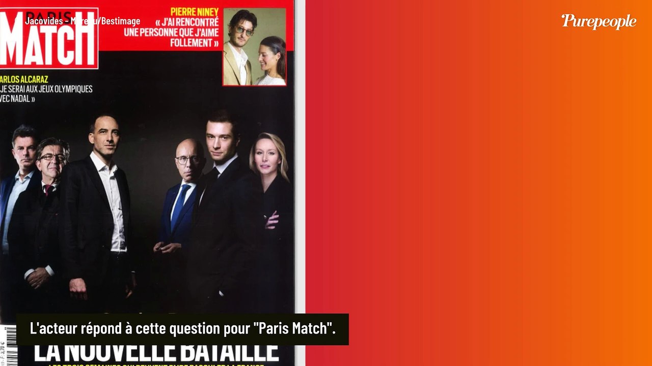 Pierre Niney amoureux de Natasha depuis 16 ans, il admet que leur couple est passé par "des hauts et des bas"