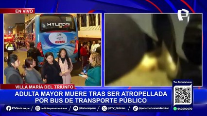 VMT: chófer en estado de ebriedad mata a mujer de 80 años