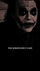 Best Joker Quotes