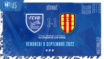 J5 I FC Villefranche B. – FC Martigues (1-1)