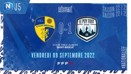 J5 | Stade Briochin - Le Puy Foot 43 (0-1)