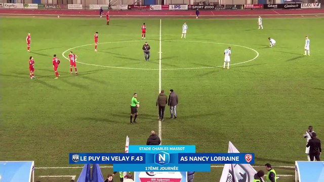 J17 I Le Puy en Velay Foot 43 - AS Nancy L (1-1) en replay