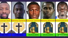 Religion des joueurs gambiens