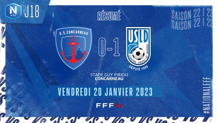 J18 | US Concarneau - USL Dunkerque (0-1)