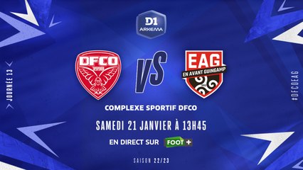J13 I Dijon FCO – EA Guingamp (1-0)