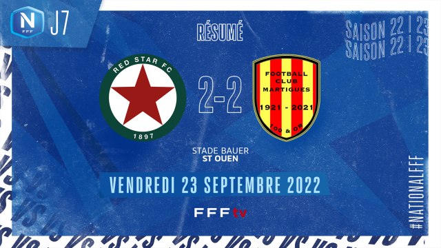 J7 I RED STAR FC - FC MARTIGUES (2-2)