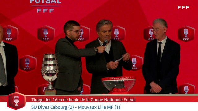 COUPE NATIONALE FUTSAL (1080p) - TIRAGE 16ES DE FINALE (Clip)