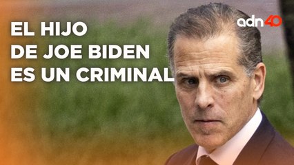 Video herunterladen: Hunter Biden es culpable de tres cargos criminales, se trata de el hijo de Joe BidenI Todo Personal