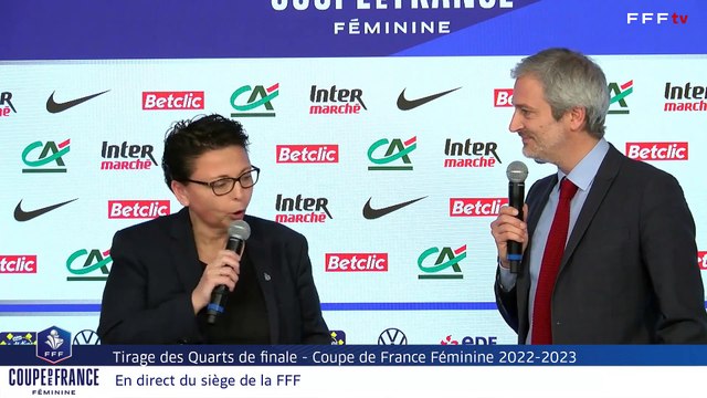 Le tirages des quarts de finale en replay