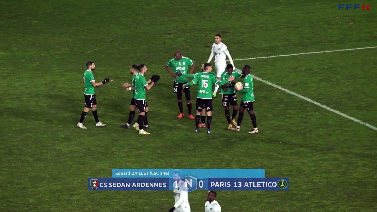 J20 I CS Sedan Ardennes - Paris 13 Atletico (3-1)