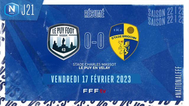 J21 | Le Puy Foot 43 - Stade Briochin (0-0)