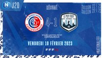 J20 | LB CHATEAUROUX - LE PUY EN VELAY F. 43 (4-1), le résumé I National FFF 2022-2023