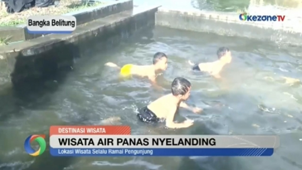 Objek Wisata Air Panas Nyalanding Selalu Ramai Pengunjung