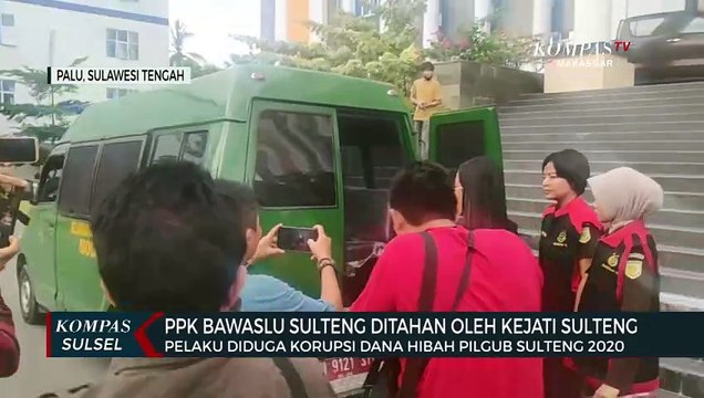 PPK Bawaslu Sulteng Ditahan Oleh Kejati Sulteng