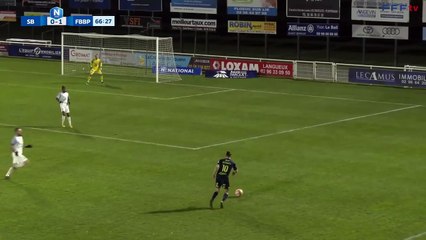 Hicham Benkaid égalise pour le Stade Briochin