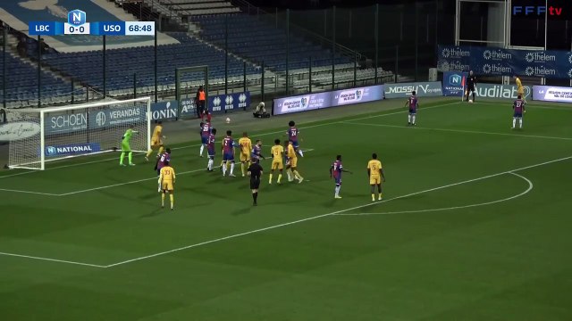 Nicolas Saint Ruf ouvre le score pour l'US Orléans