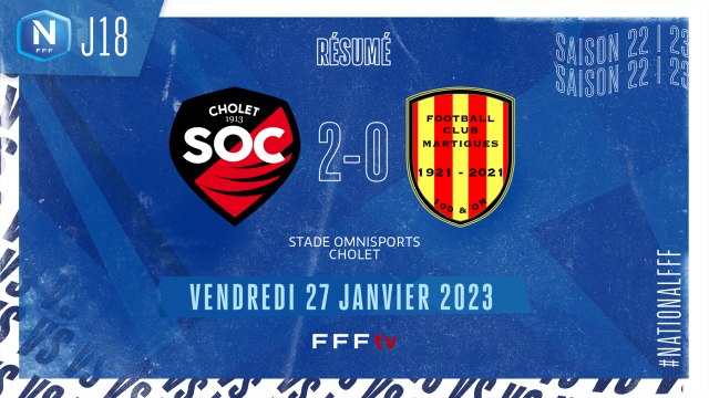 J18 | SO Cholet - FC Martigues (2-0)