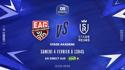 J14 I EA Guingamp – Stade de Reims (2-0)