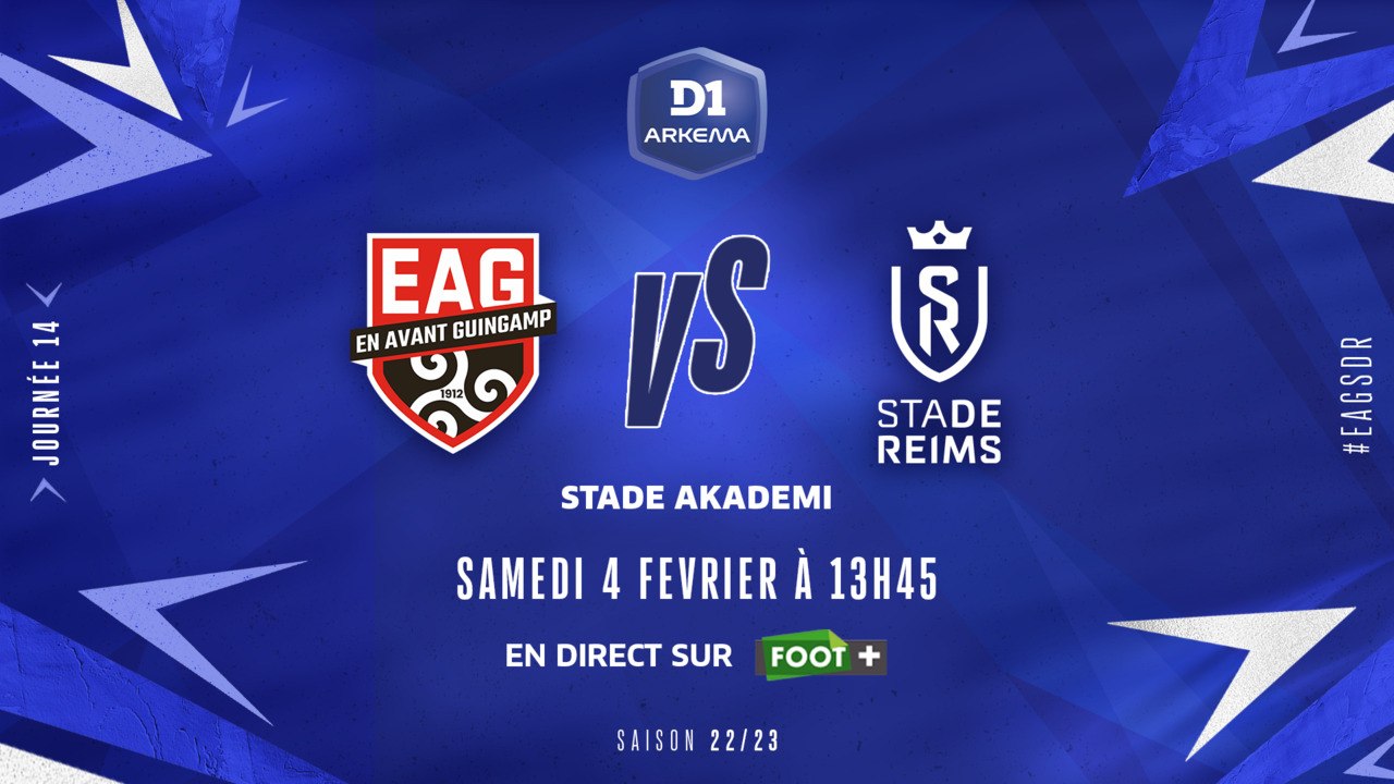 J14 I EA Guingamp – Stade de Reims (2-0)