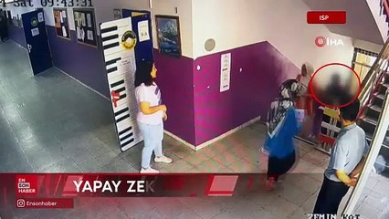 YKS'de yapay zeka ile kopya çeken şahısın güvenlik kamerası görüntüleri
