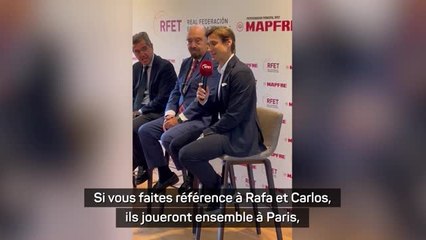 Paris 2024 - L'Espagne confirme la présence de la paire Alcaraz-Nadal en double